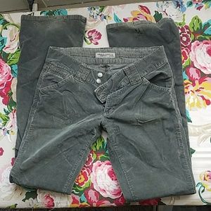 American Eagle AE Olive Green Corduroy Pants Sz 4